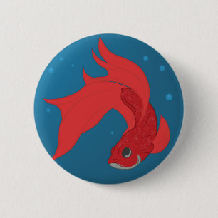 Beta Fish Button