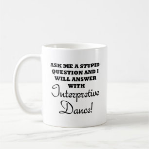 Bête Danse Interprétée Drôle Amusant Mug