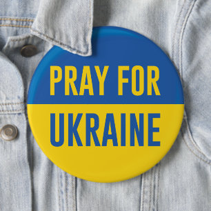 Bete für die Ukraine Button