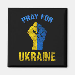 Bete Für Die Ukraine Ich Stehe Für Die Ukraine Shi Magnet
