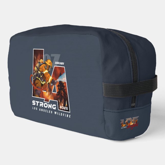 Bete für Los Angeles ( 2 ) | Waschbeutel (Linke Seite)