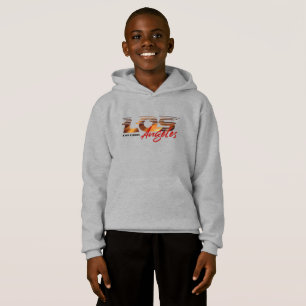 Bete für Los Angeles Kinder Hoodie