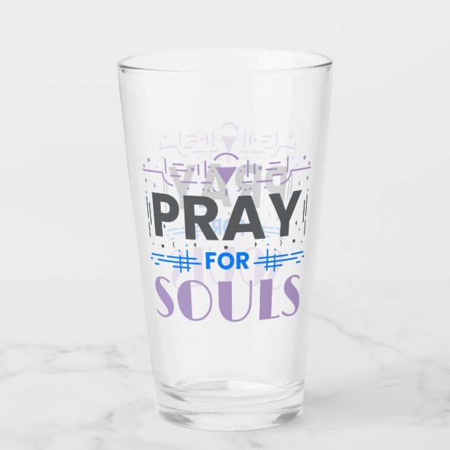 Bete für Soule Glas (Vorderseite)