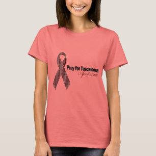 Bete Für Tuscaloosa Alabama (Houndstooth) T-Shirt