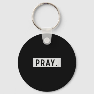 Bete Minimalistisch Trendy Christlich Spirituelle  Schlüsselanhänger