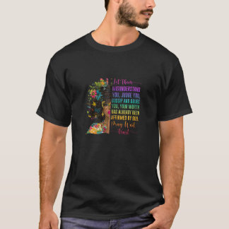 Bete Warte Vertraue Bestätigt Von Gott Jesus Chris T-Shirt