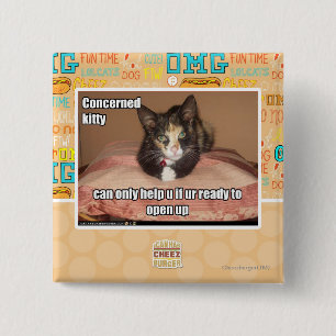 Beteiligte Miezekatze Button