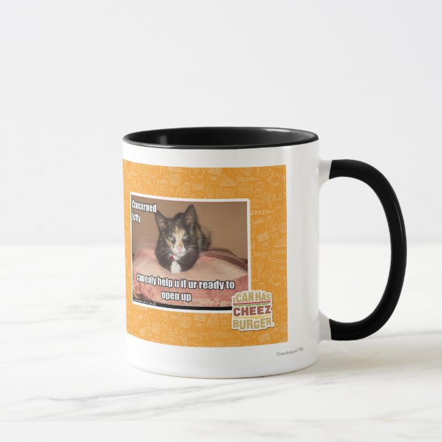 Beteiligte Miezekatze Tasse (Rechts)