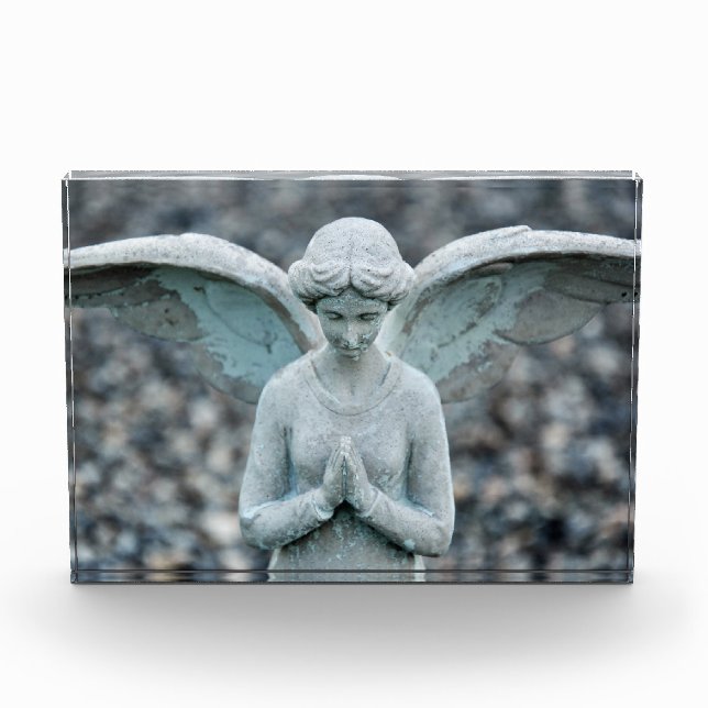 Beten der Angel-Statue, Fotoblock (Vorderseite)