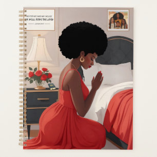 Beten der Mutter Hardcover Monatsplaner 8.5"x11" Planer