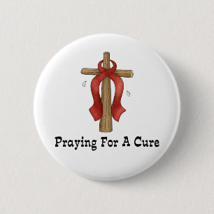 Beten für eine Heilung Button