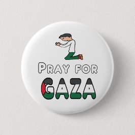 Beten für Gaza Button