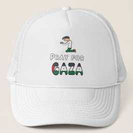 Beten für Gaza Truckerkappe