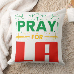 Beten für LA ・ Gebet für Los Angeles Kissen