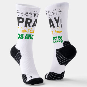 Beten für Los Angeles: Solidarität mit LA Socken