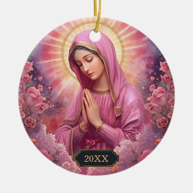 Beten Jungfrau Mary Weihnachtsschmuck (Vorne)