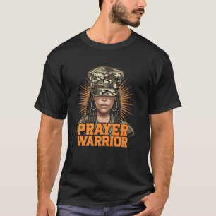 Beten-Krieger-Glaube Religiös Christliches Geschen T-Shirt