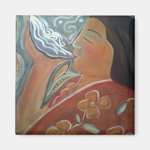 Beten mit Wasser Magnet