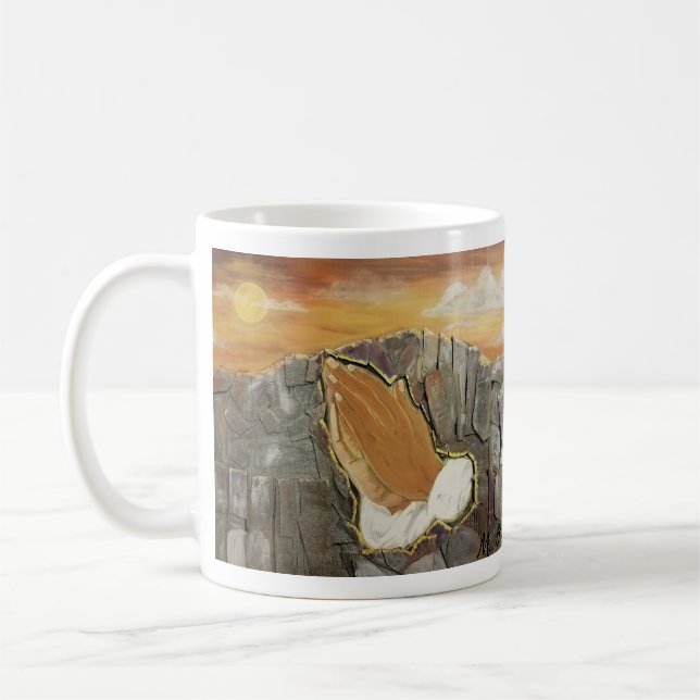 Beten ohne Einstellung der klassischen Tasse (Links)