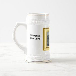 Beten Sie den Lord, in der Schönheit der Bierglas
