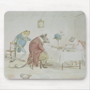 Beten Sie, Fräulein Mouse, Sie gibt uns etwas bee Mousepad
