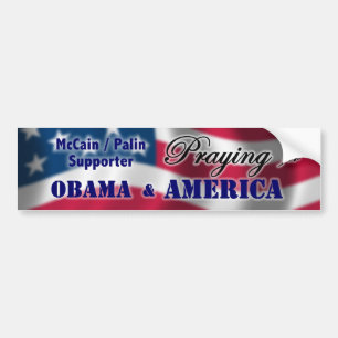 Beten Sie für Amerika Autoaufkleber