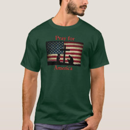 Beten Sie für Amerika T-Shirt