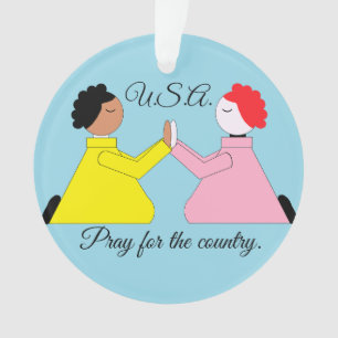 Beten Sie für das Land: Ornament