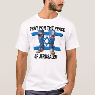 Beten Sie für den Frieden von Jerusalem T-Shirt