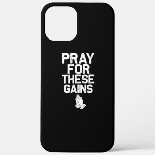 Beten Sie für diese Gewinne Fitness Gym Motiviere Case-Mate iPhone Hülle
