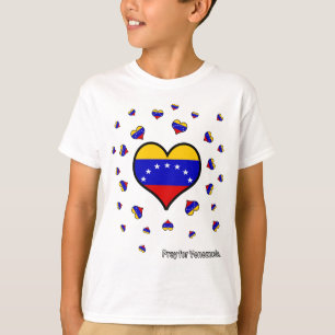 Beten Sie für Hilfsunterstützung Venezuela T-Shirt