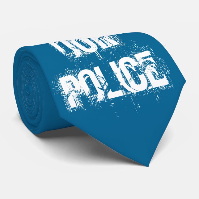 Beten Sie für Ihre Polizei Krawatte (Gerollt)