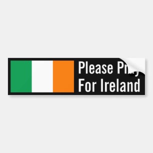 Beten Sie für Irland Autoaufkleber