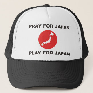BETEN SIE FÜR JAPAN, SPIEL FÜR JAPAN TRUCKERKAPPE