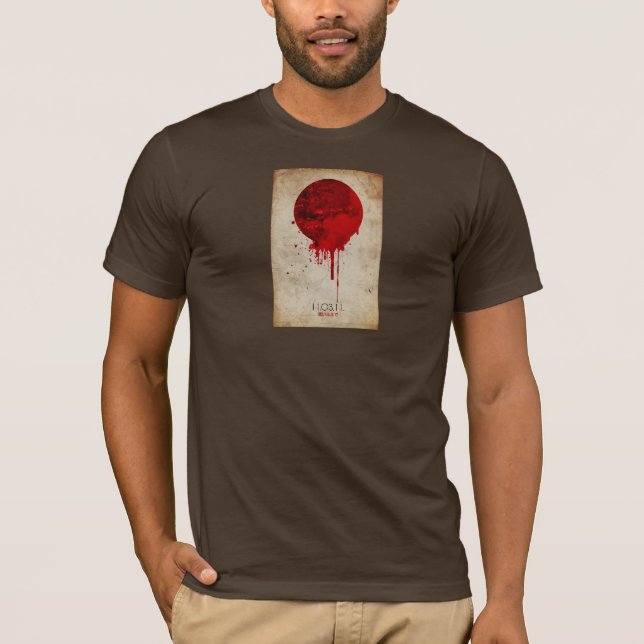 beten Sie für Japan T-Shirt (Vorderseite)
