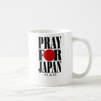 Beten Sie für Japan-Tassen Kaffeetasse