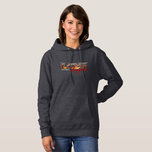 Beten Sie für Los Angeles | Damen Hoodie (Vorne ganz)