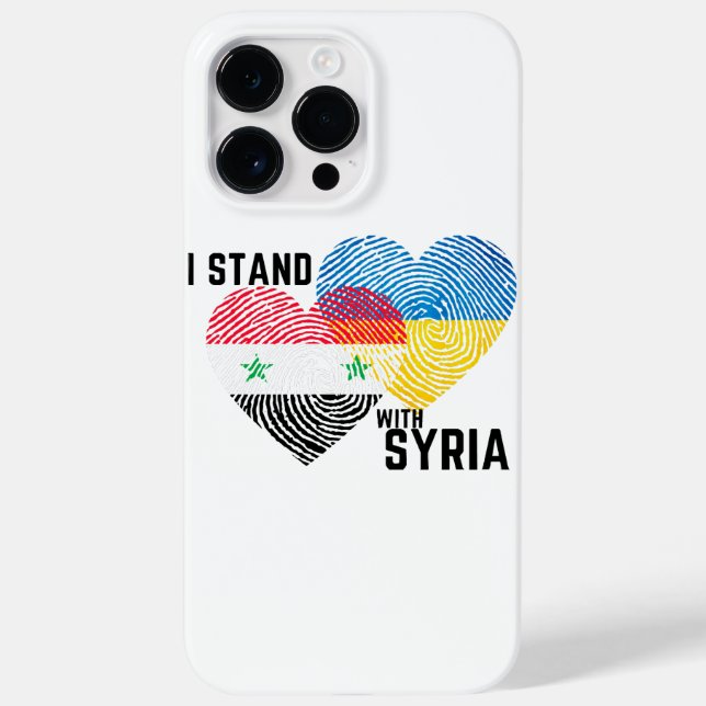 Beten Sie für Syrien Case-Mate iPhone 14 Pro Max Hülle (Rückseite)