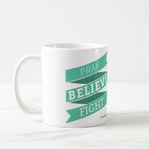 Beten Sie. Glauben Sie. Kampf. - Tasse