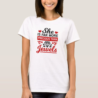 Beten Sie mehr Sorgen weniger Christlich T-Shirt