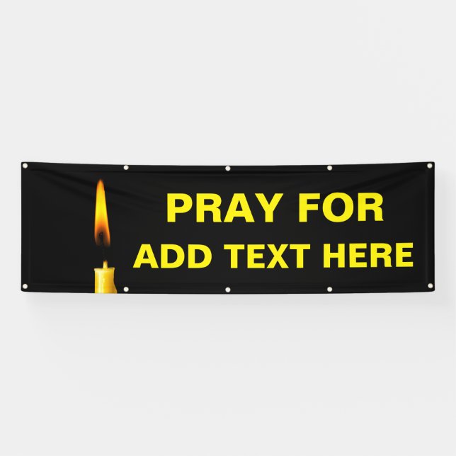 Beten Sie um Text Banner (Horizontal)