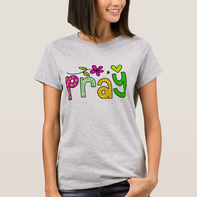 beten T-Shirt (Vorderseite)