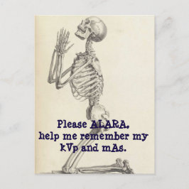 Beten zur Göttin ALARA. Postkarte