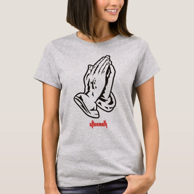 Betender Handfrauen T-Shirt (Vorderseite)