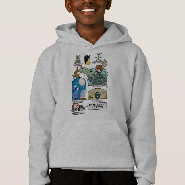 Bêtes De Cartoon Dans Les Habitats (Devant)