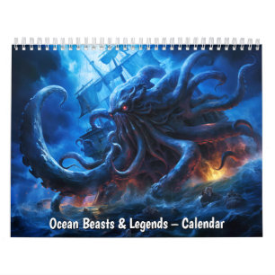 Bêtes des océans et légendes – Calendrier