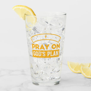 Betet und vertraue Gottes unbegrenzten Plan auf de Glas