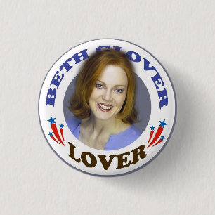 Beth Handschuhmacher-Liebhaber-Knopf Button