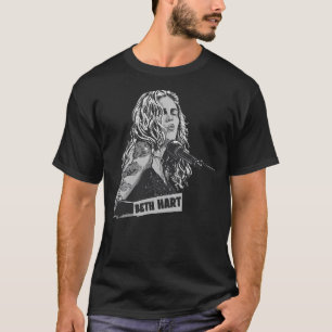 Beth Hart Black und White T-Shirt