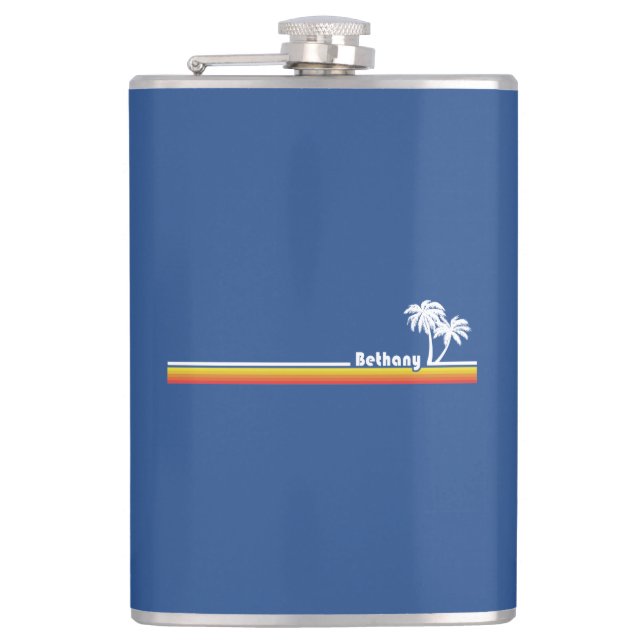 Bethany Beach, Delaware Flachmann (Vorderseite)